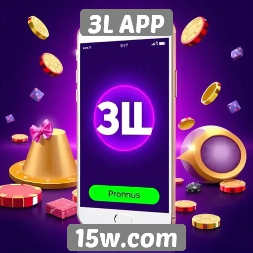 Promoções e bônus disponíveis no 3L APP